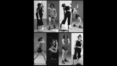 Wind Up, Collage mit den Tänzerinnen Maria Colusi und Roberta Ricci